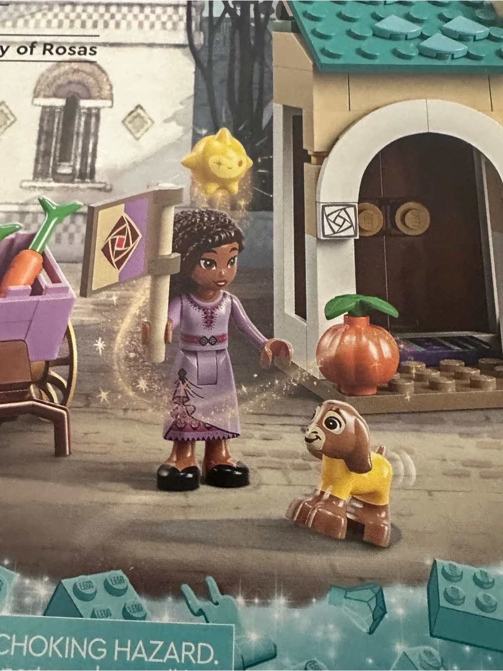 LEGO Disney Wish 43223 Asha in the City of Rosas Building Set 154 Pieces NIB